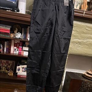 GAP Black Track Joggers with Elastic Waist